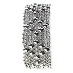 SG Liquid Metal Bracelet by Sergio Gutierrez B4-N Chrome Finish Bracelet