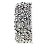 SG Liquid Metal Bracelet by Sergio Gutierrez B4-N Chrome Finish Bracelet