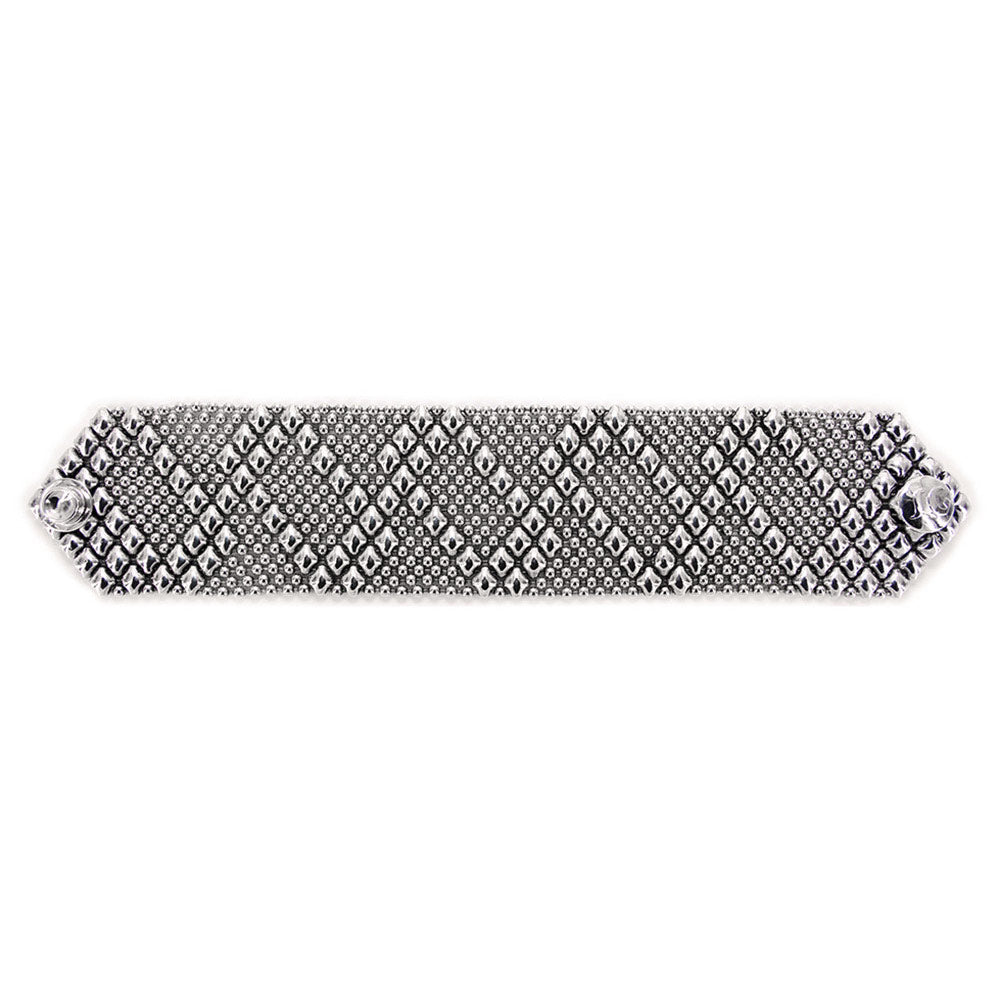 SG Liquid Metal Bracelet by Sergio Gutierrez B46-AS Antique Silver Bracelet