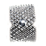SG Liquid Metal Bracelet by Sergio Gutierrez B46-AS Antique Silver Bracelet