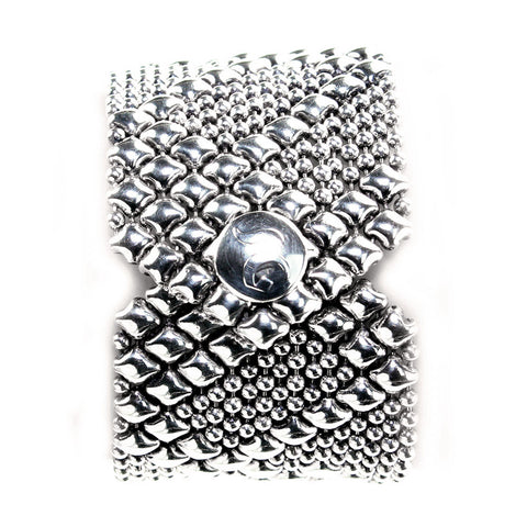 SG Liquid Metal Bracelet by Sergio Gutierrez B46-AS Antique Silver Bracelet