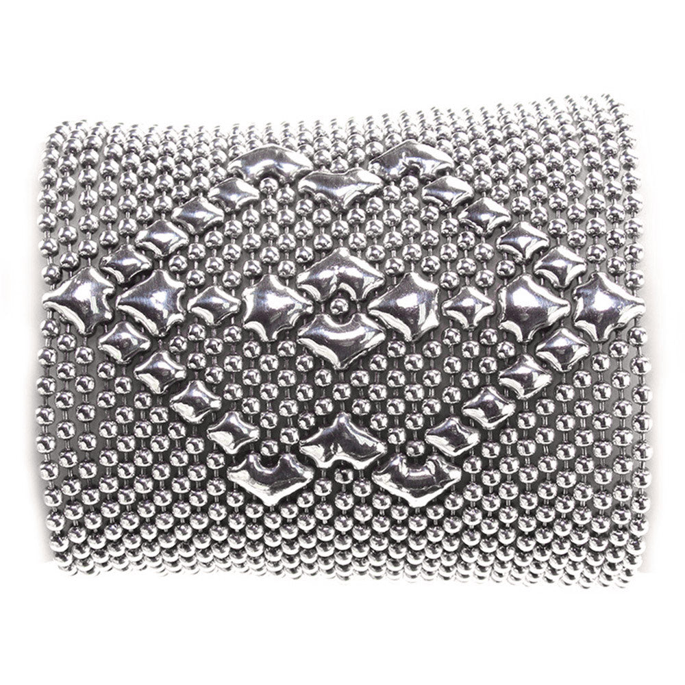 SG Liquid Metal Bracelet by Sergio Gutierrez B50-AS Antique Silver Bracelet