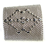 SG Liquid Metal Bracelet by Sergio Gutierrez B50-N Chrome Finish Bracelet