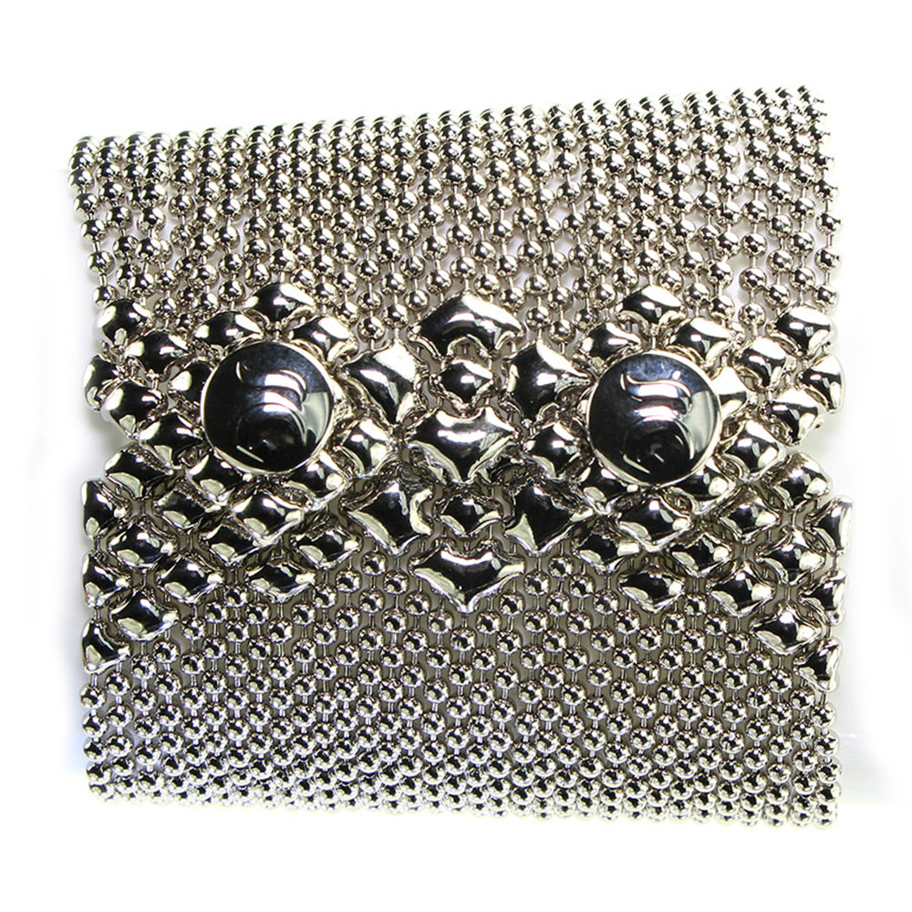 SG Liquid Metal Bracelet by Sergio Gutierrez B50-N Chrome Finish Bracelet