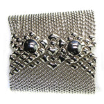 SG Liquid Metal Bracelet by Sergio Gutierrez B50-N Chrome Finish Bracelet