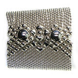 SG Liquid Metal Bracelet by Sergio Gutierrez B50-N Chrome Finish Bracelet