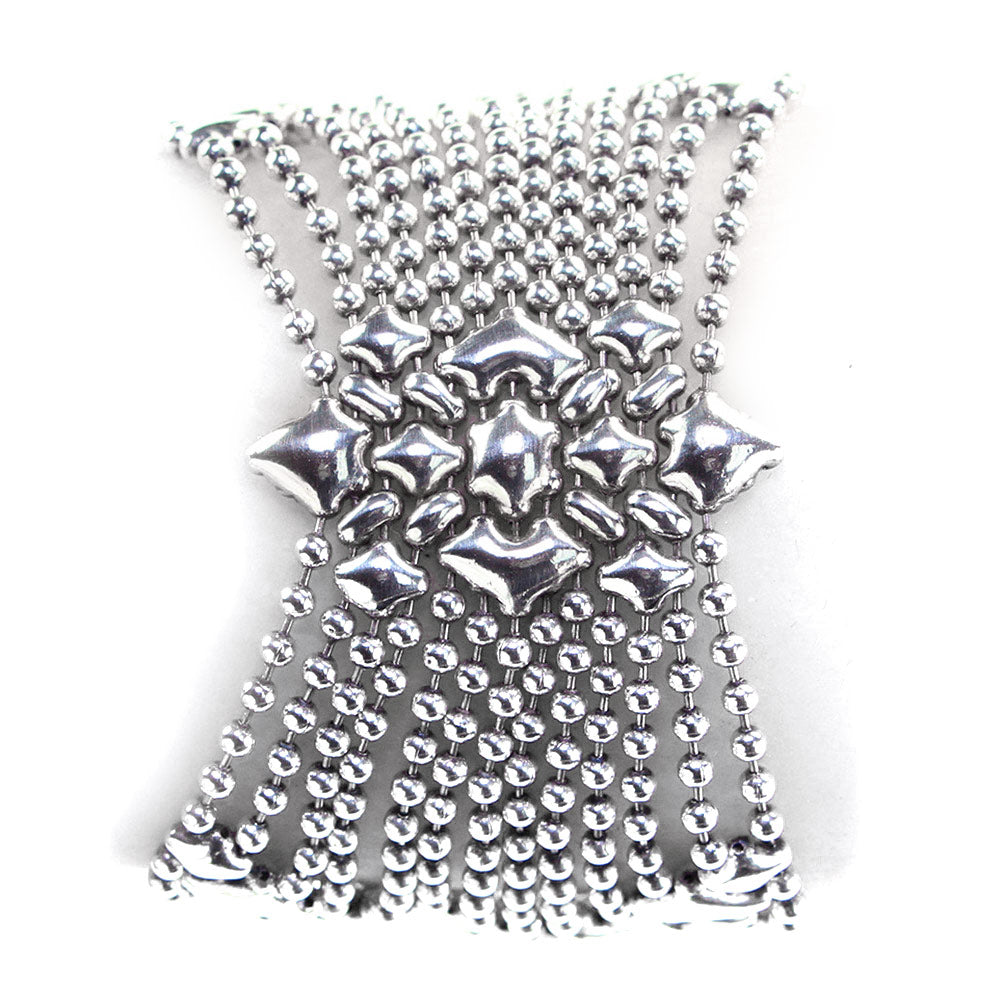SG Liquid Metal Bracelet by Sergio Gutierrez B77-AS Antique Silver Bracelet