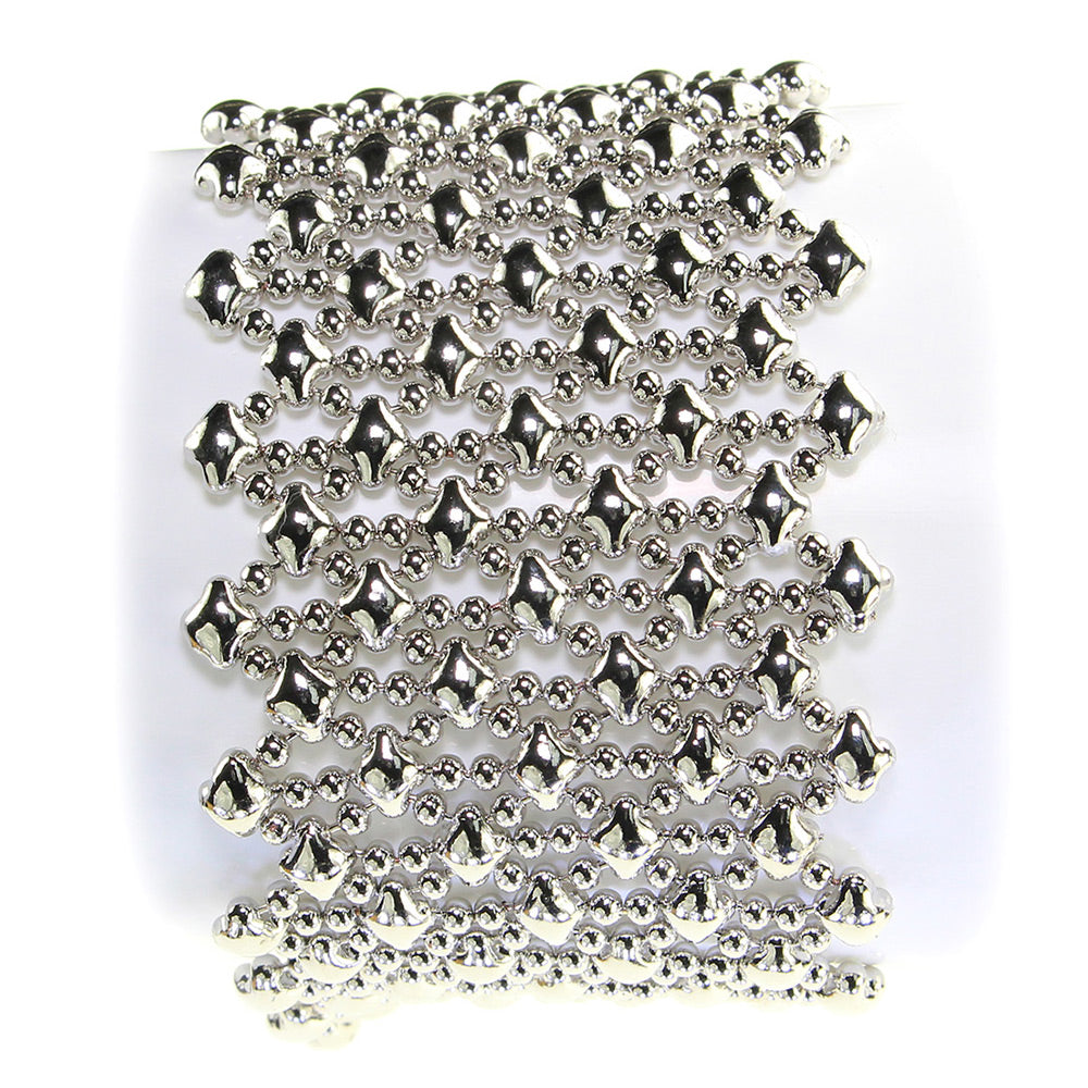 SG Liquid Metal Bracelet by Sergio Gutierrez B79-N Chrome Finish Bracelet