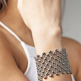 B79-N Chrome Finish Bracelet by Sergio Gutierrez