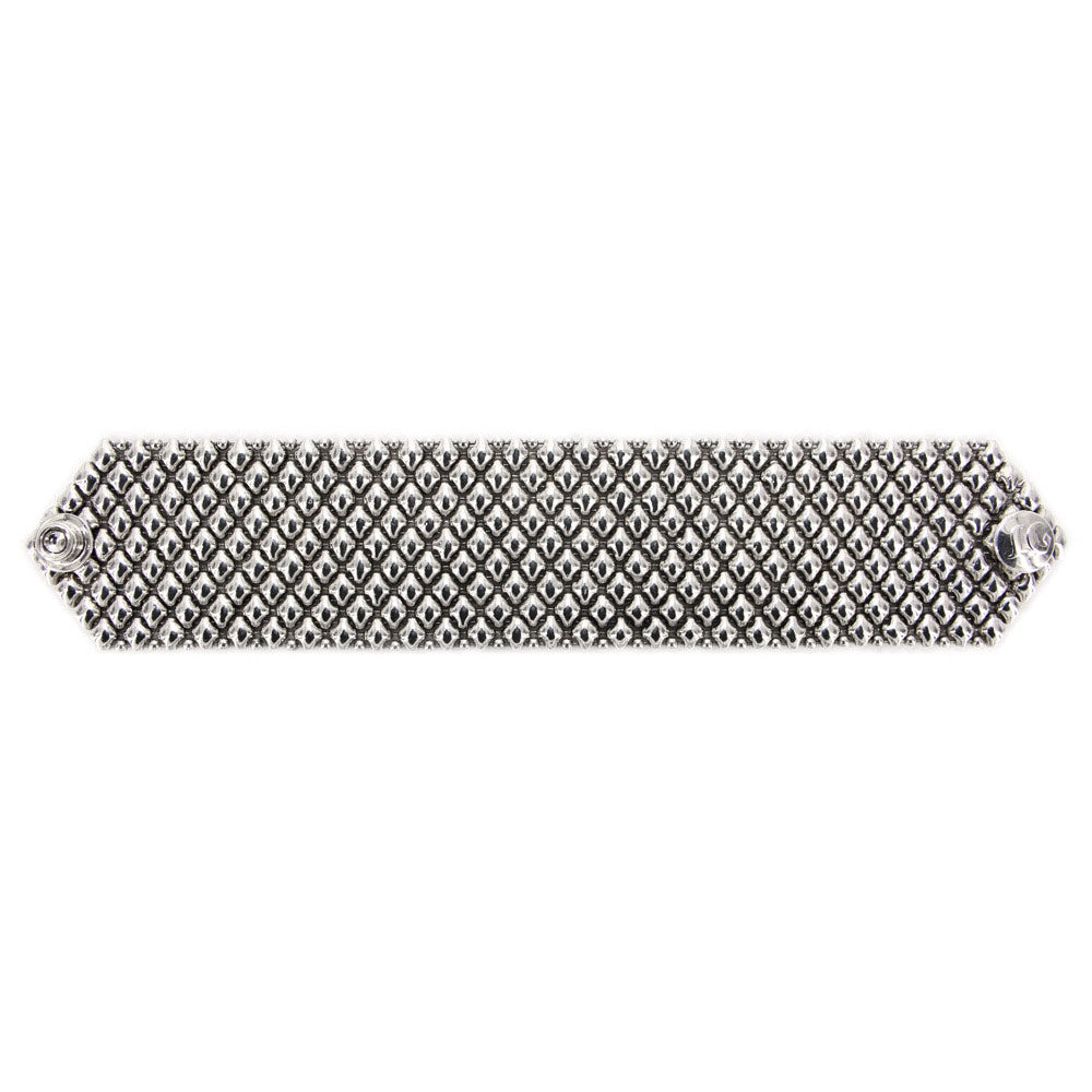 SG Liquid Metal Bracelet by Sergio Gutierrez B8-AS Antique Silver Bracelet