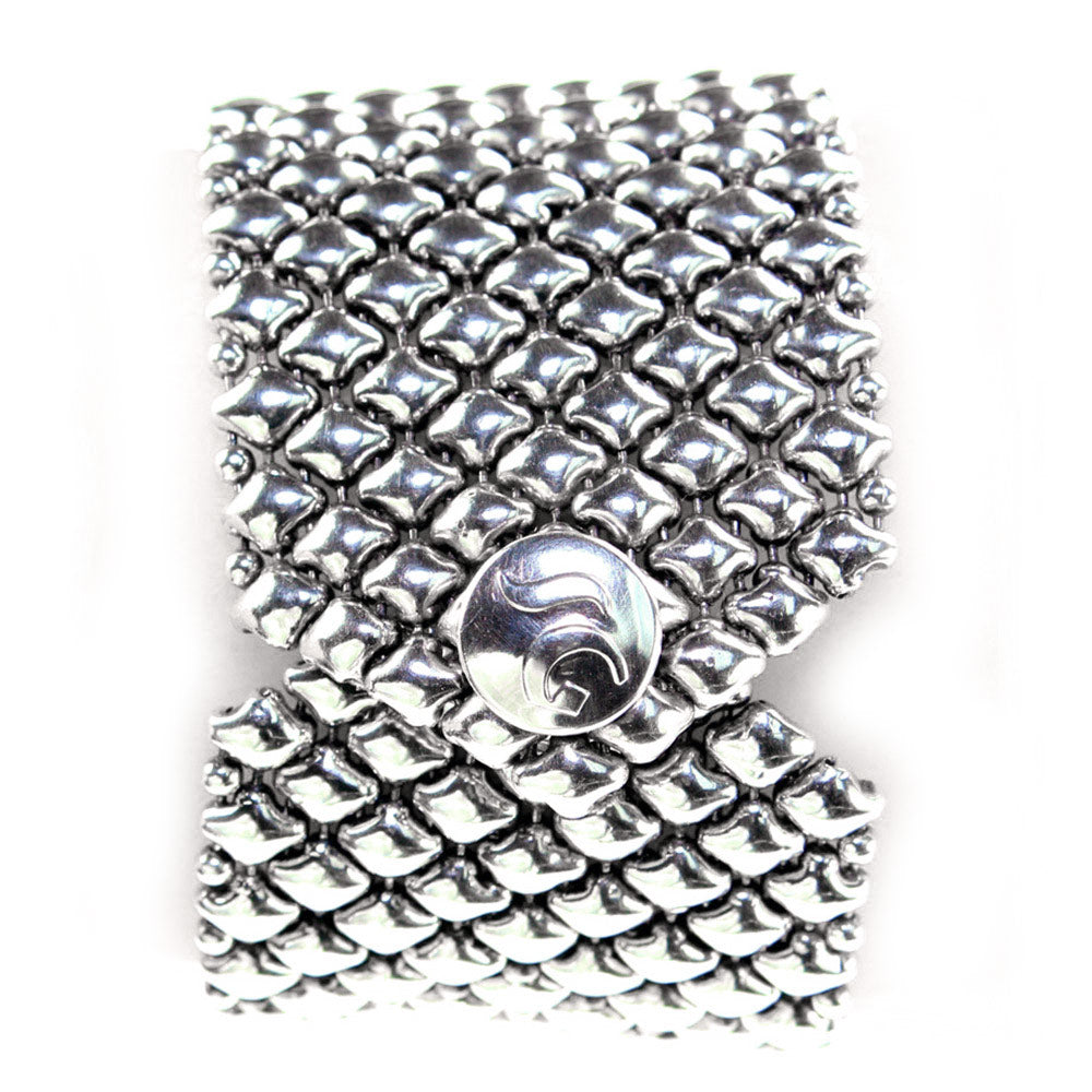 SG Liquid Metal Bracelet by Sergio Gutierrez B8-AS Antique Silver Bracelet