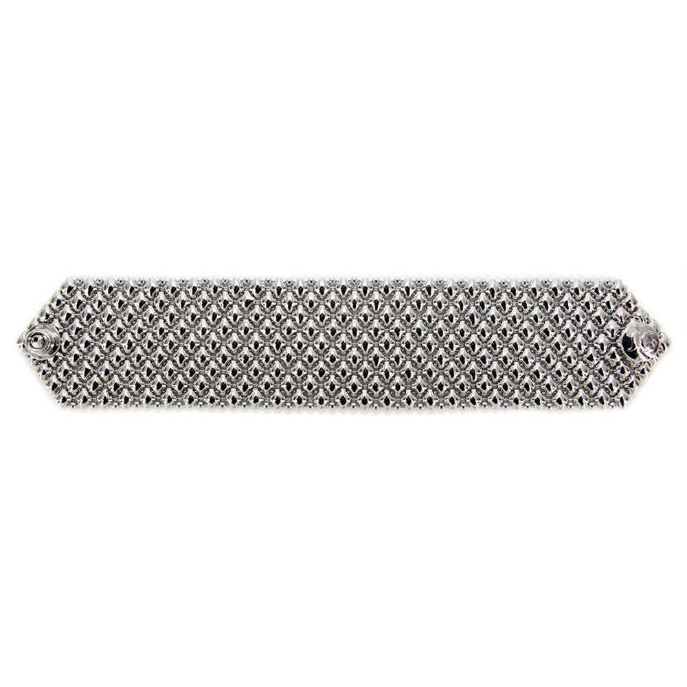SG Liquid Metal Bracelet by Sergio Gutierrez B8-N Chrome Finish Bracelet