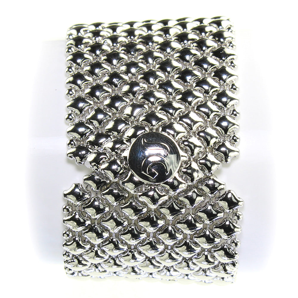 SG Liquid Metal by Sergio Gutierrez B8-N Chrome Finish Bracelet