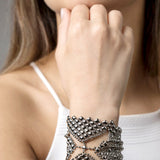 SG Liquid Metal B80-N Chrome Finish Bracelet by Sergio Gutierrez