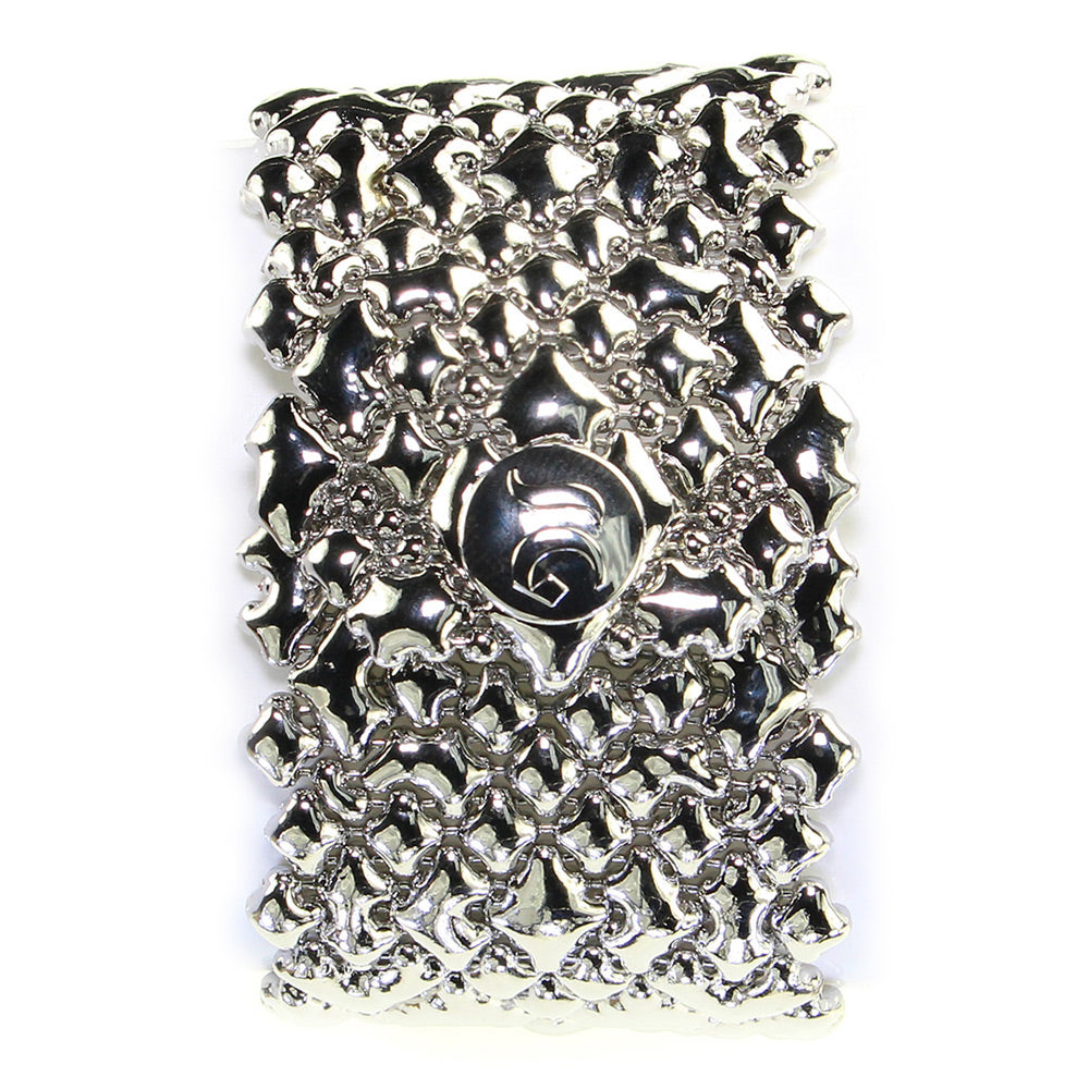 SG Liquid Metal Bracelet by Sergio Gutierrez B89-N Chrome Finish Bracelet