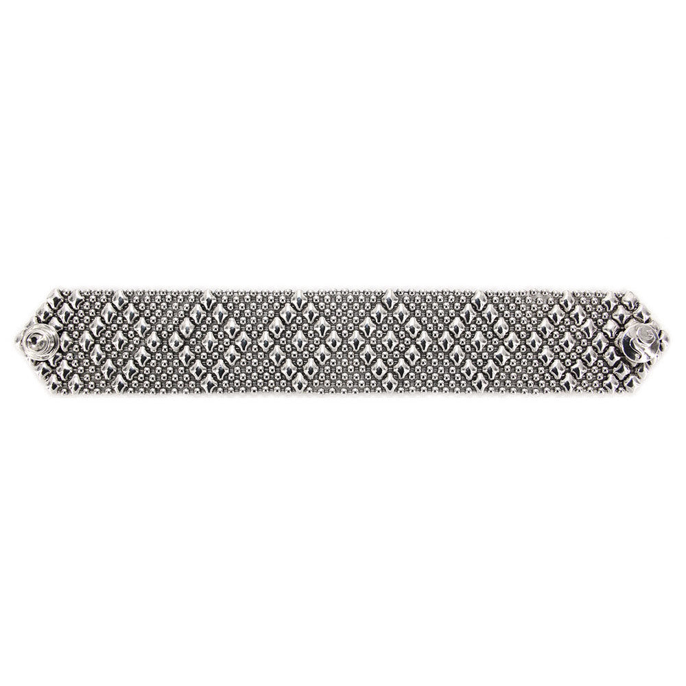 SG Liquid Metal Bracelet by Sergio Gutierrez B9-AS Antique Silver Bracelet