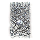 SG Liquid Metal by Sergio Gutierrez B9-AS Antique Silver Bracelet