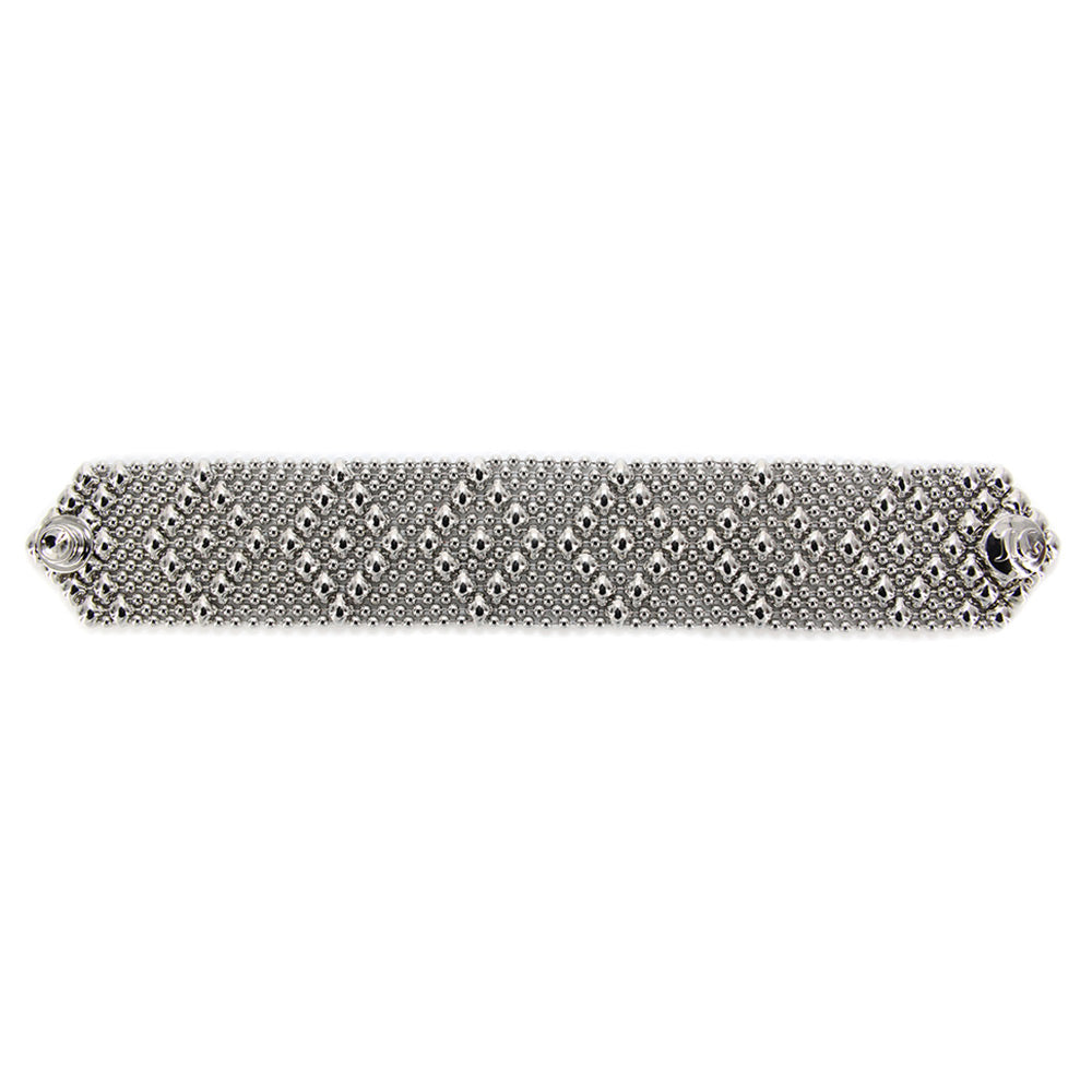 SG Liquid Metal Bracelet by Sergio Gutierrez B9-N Chrome Finish Bracelet