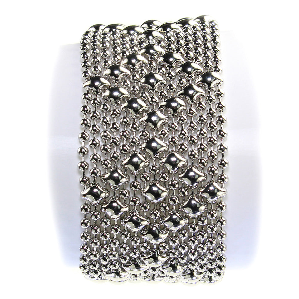 SG Liquid Metal Bracelet by Sergio Gutierrez B9-N Chrome Finish Bracelet