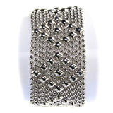 SG Liquid Metal Bracelet by Sergio Gutierrez B9-N Chrome Finish Bracelet