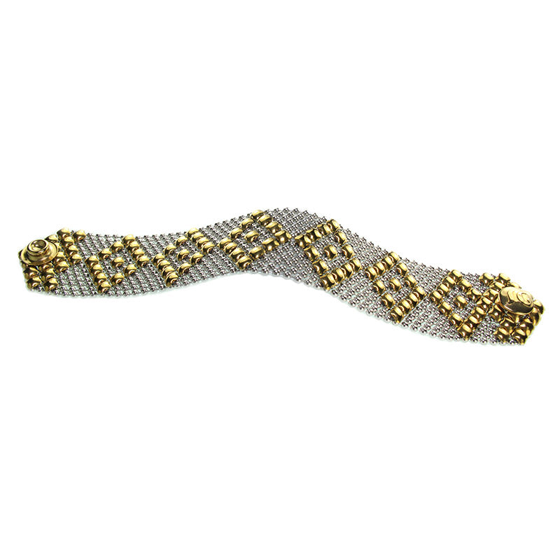 SG Liquid Metal Bracelet by Sergio Gutierrez B9 - SS / Gold Titanium (Stainless Steel Bracelet)