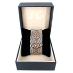 SG Liquid Metal Bracelet by Sergio Gutierrez B9 - SS / Rose Titanium (Stainless Steel Bracelet)