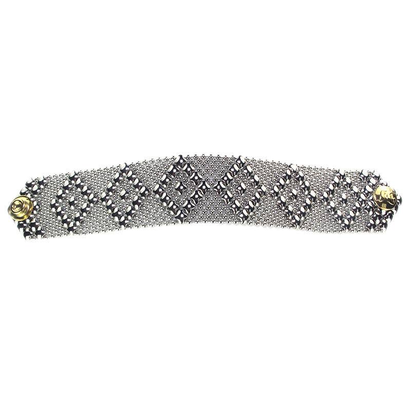 SG Liquid Metal Bracelet by Sergio Gutierrez B9 - SS (Stainless Steel Bracelet)