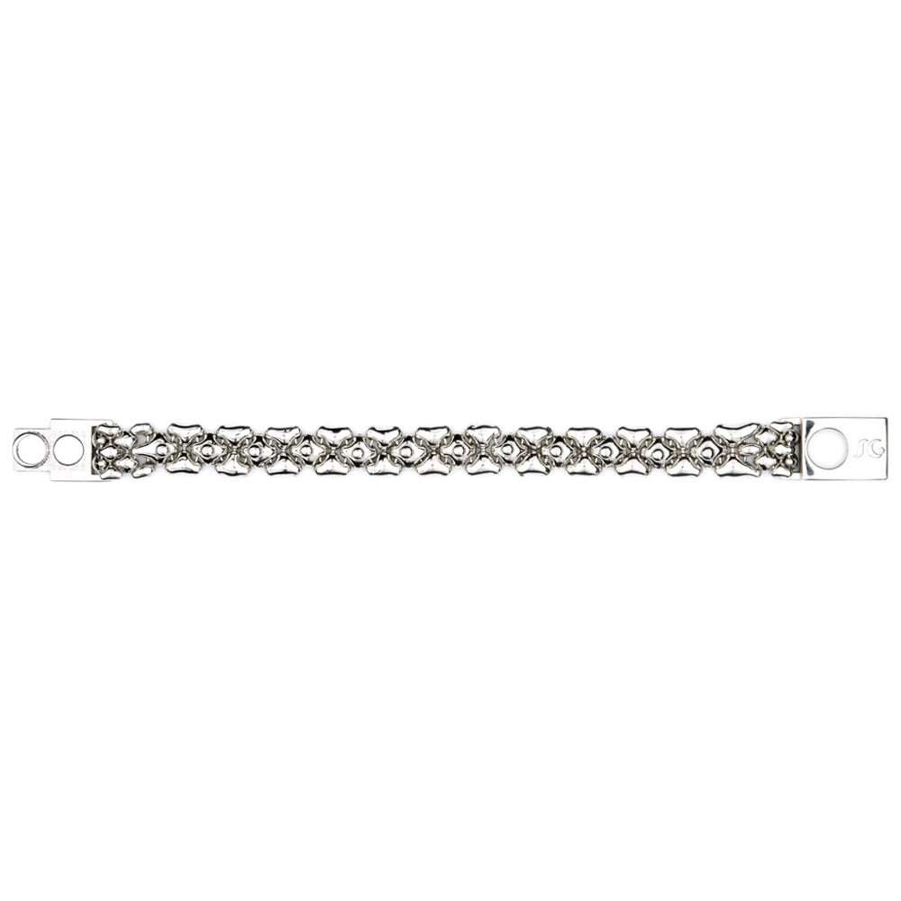 SG Liquid Metal B93-N Chrome Finish Bracelet by Sergio Gutierrez