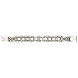 SG Liquid Metal B95-N Chrome Finish Bracelet by Sergio Gutierrez