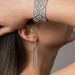 SG Liquid Metal E31-N Chrome Finish EarringsSG Liquid Metal E31-N Chrome Finish Earrings by Sergio Gutierrez