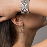 SG Liquid Metal E31-N Chrome Finish EarringsSG Liquid Metal E31-N Chrome Finish Earrings by Sergio Gutierrez