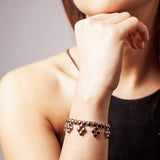 SG Liquid Metal BK - SS / Rose Titanium (Stainless Steel Bracelet) by Sergio Gutierrez
