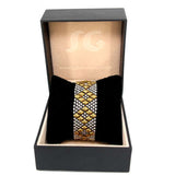 SG Liquid Metal B4 - SS / Gold Titanium (Stainless Steel Bracelet) by Sergio Gutierrez