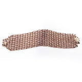 SG Liquid Metal BQ2-RG Rose Gold Finish Bracelet by Sergio Gutierrez