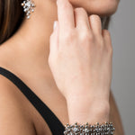 SG Liquid Metal Bracelet by Sergio Gutierrez BX1Z-N Chrome and Gold Finish Bracelet