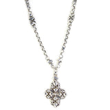 SG Liquid Metal by Sergio Gutierrez CH3-AS Antique Silver Necklace