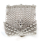 SG Liquid Metal CMB4-N Chrome Finish Bracelet by Sergio Gutierrez