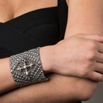 SG Liquid Metal Chainmail CMB7ZCR - AS (antique silver finish) BraceletSG Liquid Metal Chainmail CMB7ZCR - AS (antique silver finish) Bracelet by Sergio Gutierrez