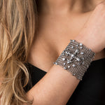 SG Liquid Metal Chainmail CMB8ZCR - AS (antique silver finish) BraceletSG Liquid Metal Chainmail CMB8ZCR - AS (antique silver finish) Bracelet by Sergio Gutierrez