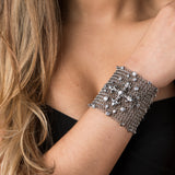 SG Liquid Metal Chainmail CMB8ZCR - AS (antique silver finish) BraceletSG Liquid Metal Chainmail CMB8ZCR - AS (antique silver finish) Bracelet by Sergio Gutierrez