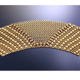SG Liquid Metal Chainmail by Sergio Gutierrez CMB6 - AG (Antique Gold Bracelet)