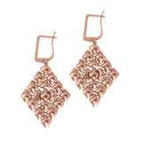 SG Liquid Metal E15-RG Rose Gold Finish EARRINGS by Sergio Gutierrez