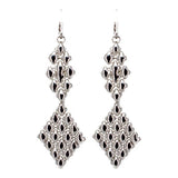 SG Liquid Metal E16 - AS Antique Silver Earrings by Sergio Gutierrez