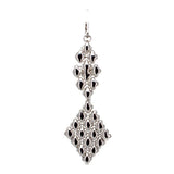 SG Liquid Metal E16 - AS Antique Silver Earrings by Sergio Gutierrez