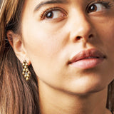 SG Liquid Metal E2 - SS / Gold Titanium (Stainless Steel Earring) by Sergio Gutierrez