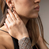 SG Liquid Metal E2 - SS / Rose Titanium (Stainless Steel Earring) by Sergio Gutierrez