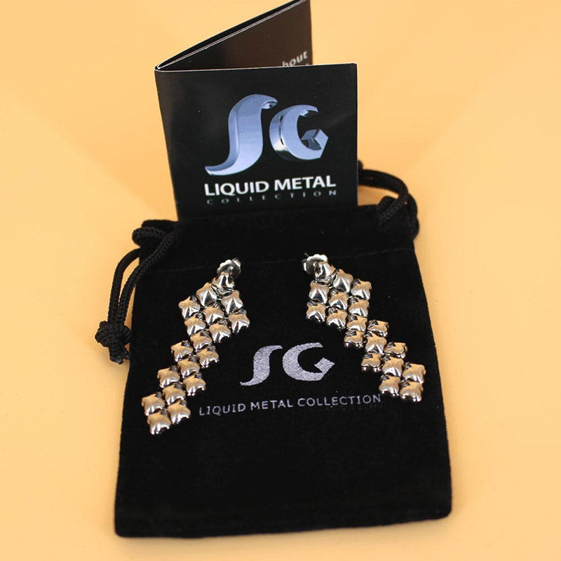 SG Liquid Metal E3 - SS (Stainless Steel Earring)SG Liquid Metal E3 - SS (Stainless Steel Earring) by Sergio Gutierrez