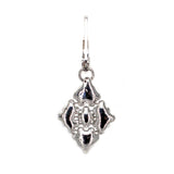 SG Liquid Metal E34-N Chrome Finish Earrings by Sergio Gutierrez