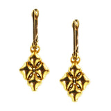SG Liquid Metal E7-AG Antique Gold Finish EARRINGS by Sergio Gutierrez