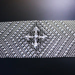 SG Liquid Metal Chainmail CMB7ZCR - AS (antique silver finish) Bracelet by Sergio Gutierrez